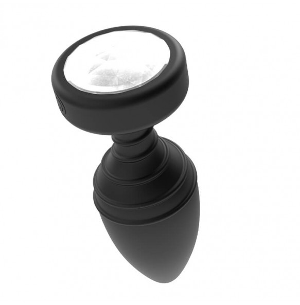 Yunman - Light Up Anal Plug (Chargeable - Black)